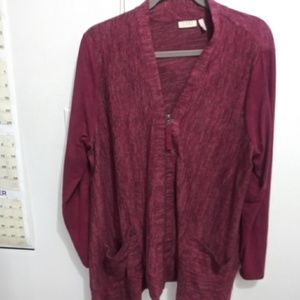 LOGO by Lori Goldstein cardigan.